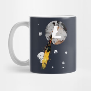 Up To The Moon : Litecoin Edition Mug